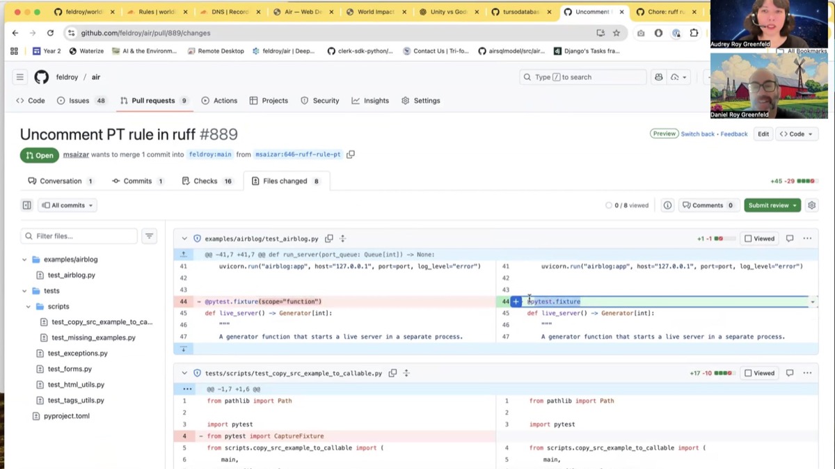 Code diff showing the removal of a redundant scope argument