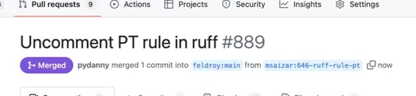 PR approved and merged on GitHub